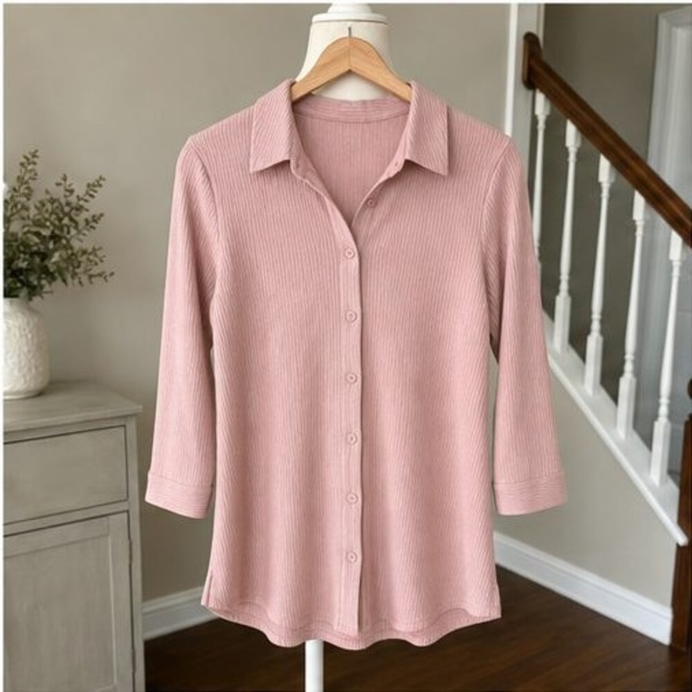 Blush Puff Sleeve Top